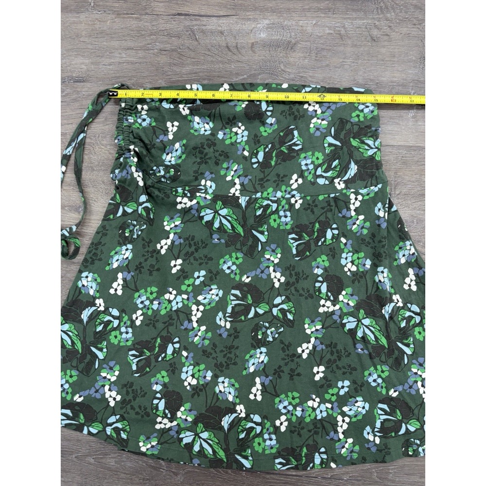 Patagonia Lithia Convertible Skirt Halter Top Multicolor Greens Floral Medium - Picture 4 of 5